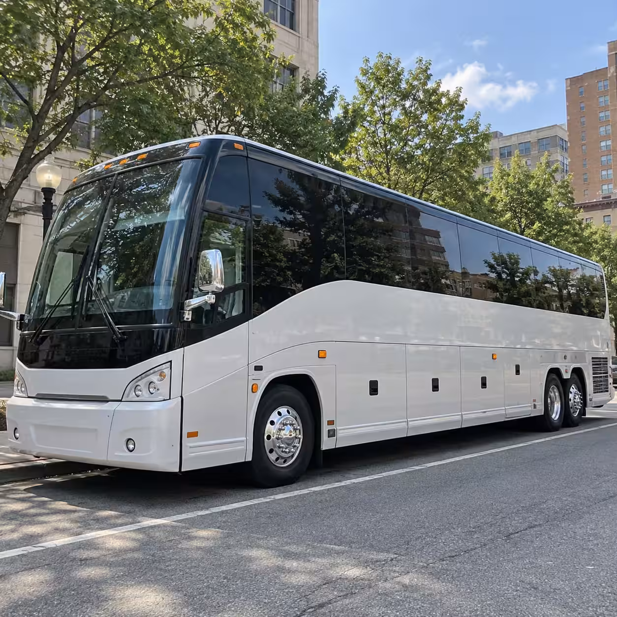 corpus christi charter bus rental exterior