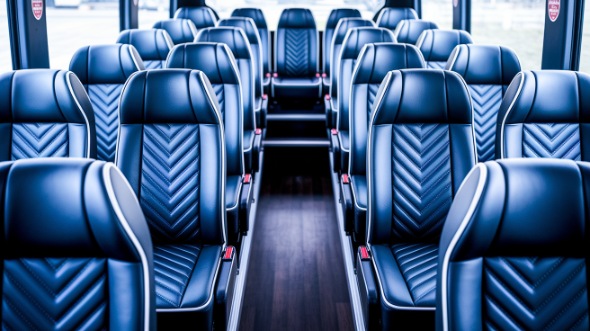corpus christi 15 passenger minibus inside