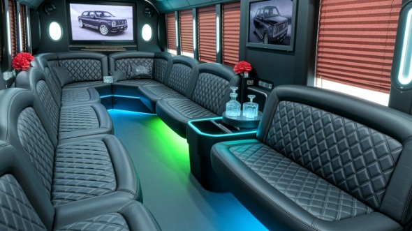 corpus christi party bus rental inside